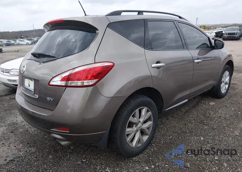2013 Nissan Murano Sv z USA, uszkodzony, nr VIN JN8AZ1MU1DW208361